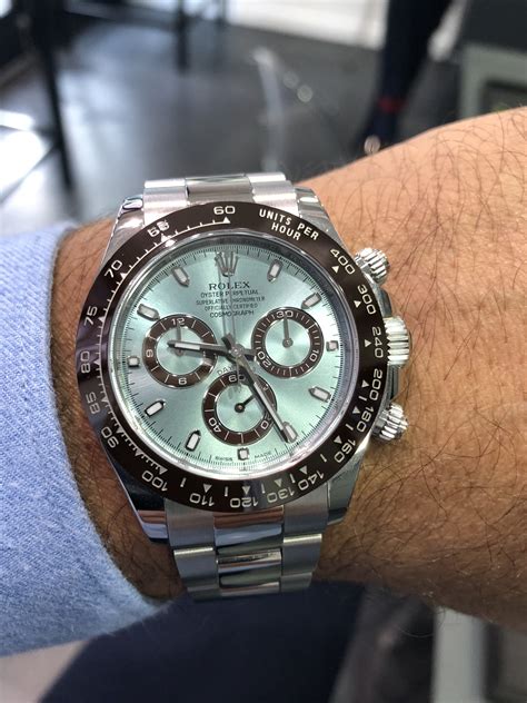 rolex daytona platinum ice blue price|Rolex platinum daytona 116506.